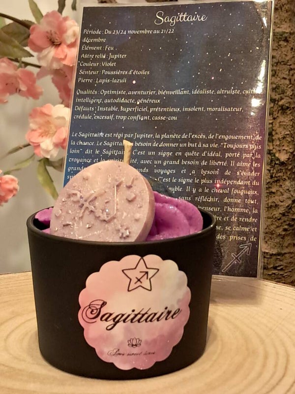 Bougie Astro "Sagittaire"