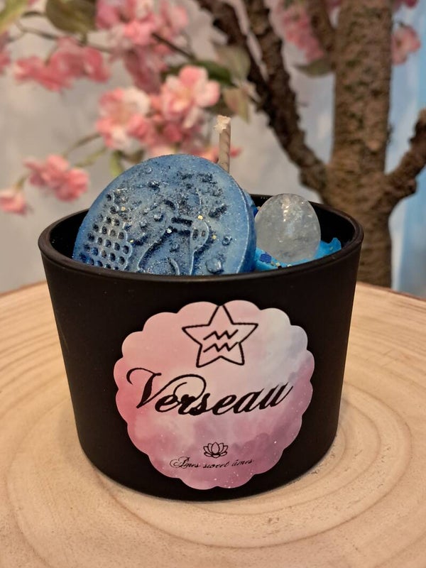 Bougie Astro "Verseau"