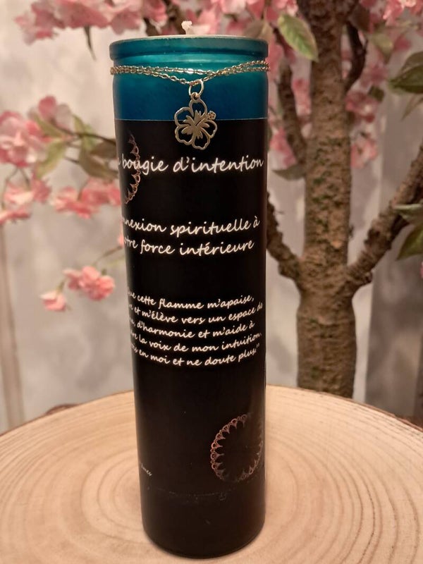 Ma bougie d'intention "Connexion spirituelle à notre force intérieure"