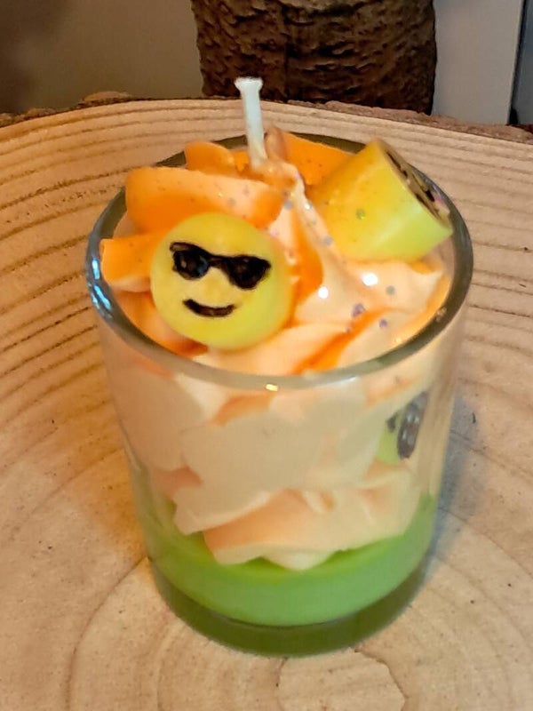 Petite bougie "Smiley"