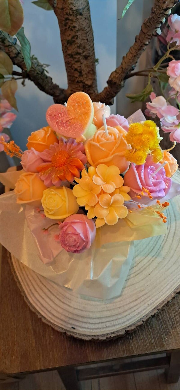 Petit bouquet "Tropical Crush"