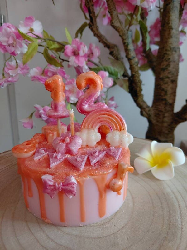 Gâteau d'anniversaire (moyen) -env 360 gr-