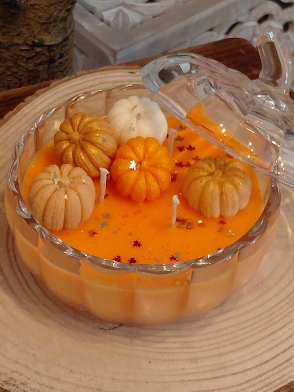 Bougie Xxl "Citrouilles"