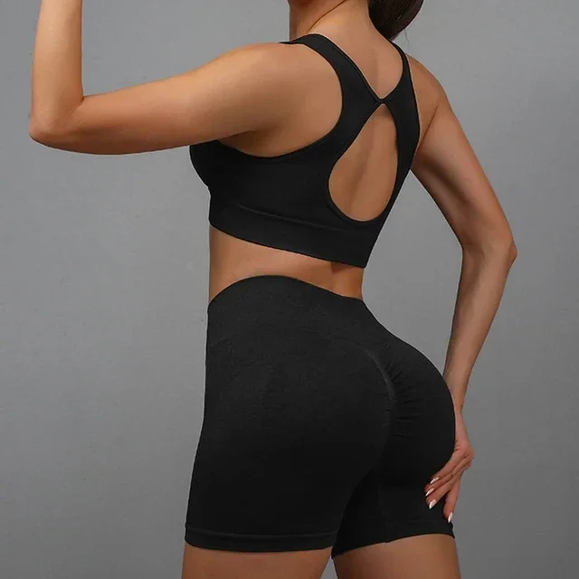 2 piece open back
