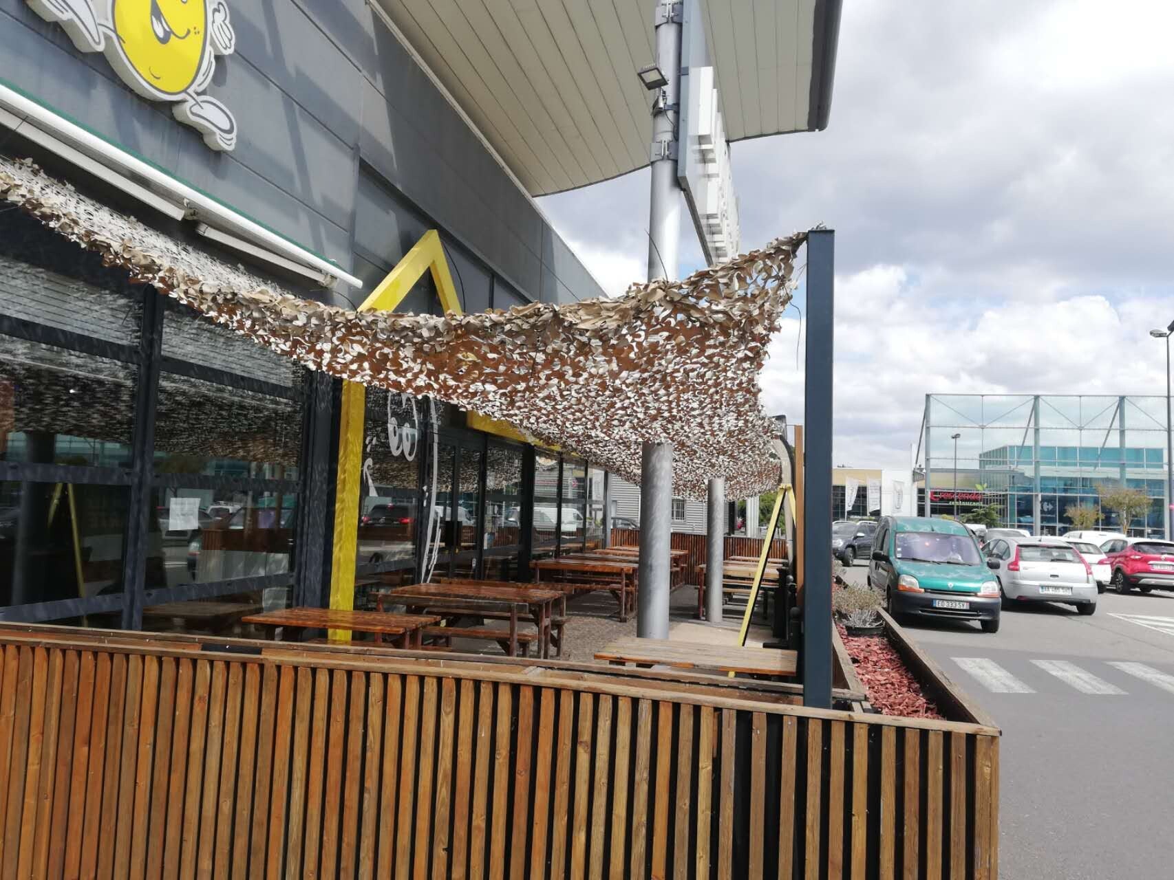 Filet de camouflage Sable 4x6M