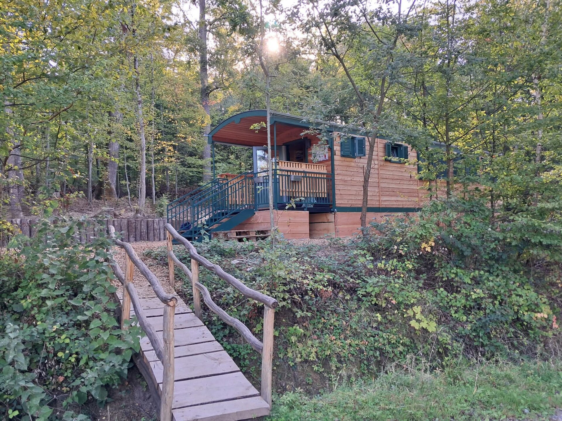 Waldwagen des Waldkindergartens Waldhelden