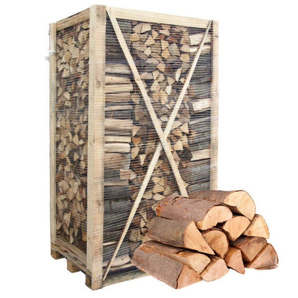 Bois de chauffage hêtre - 33cm - 2 RM sur palette | séché en chambre