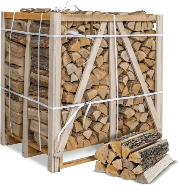 Bois de chauffage Bouleau 33cm - 1RM sur palette - séché en chambre