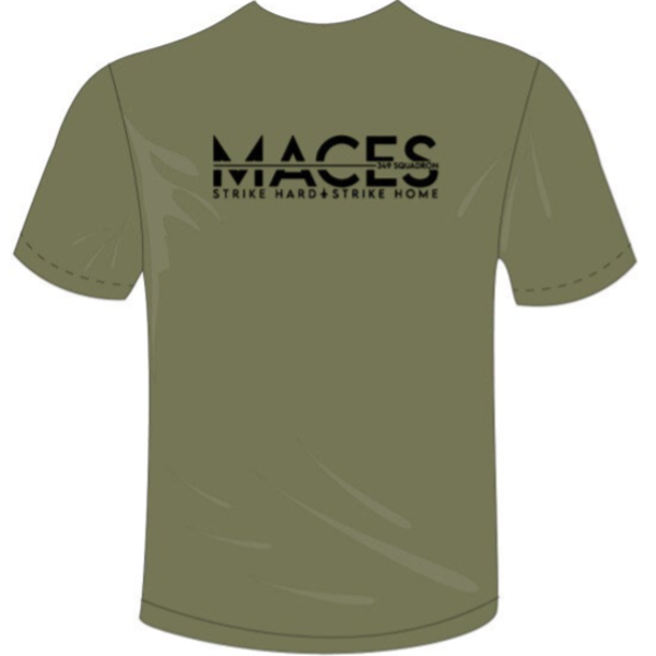 T-Shirt Olive Green Maces - Female