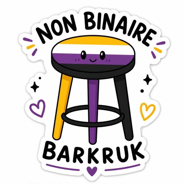 Non Binaire Barkruk