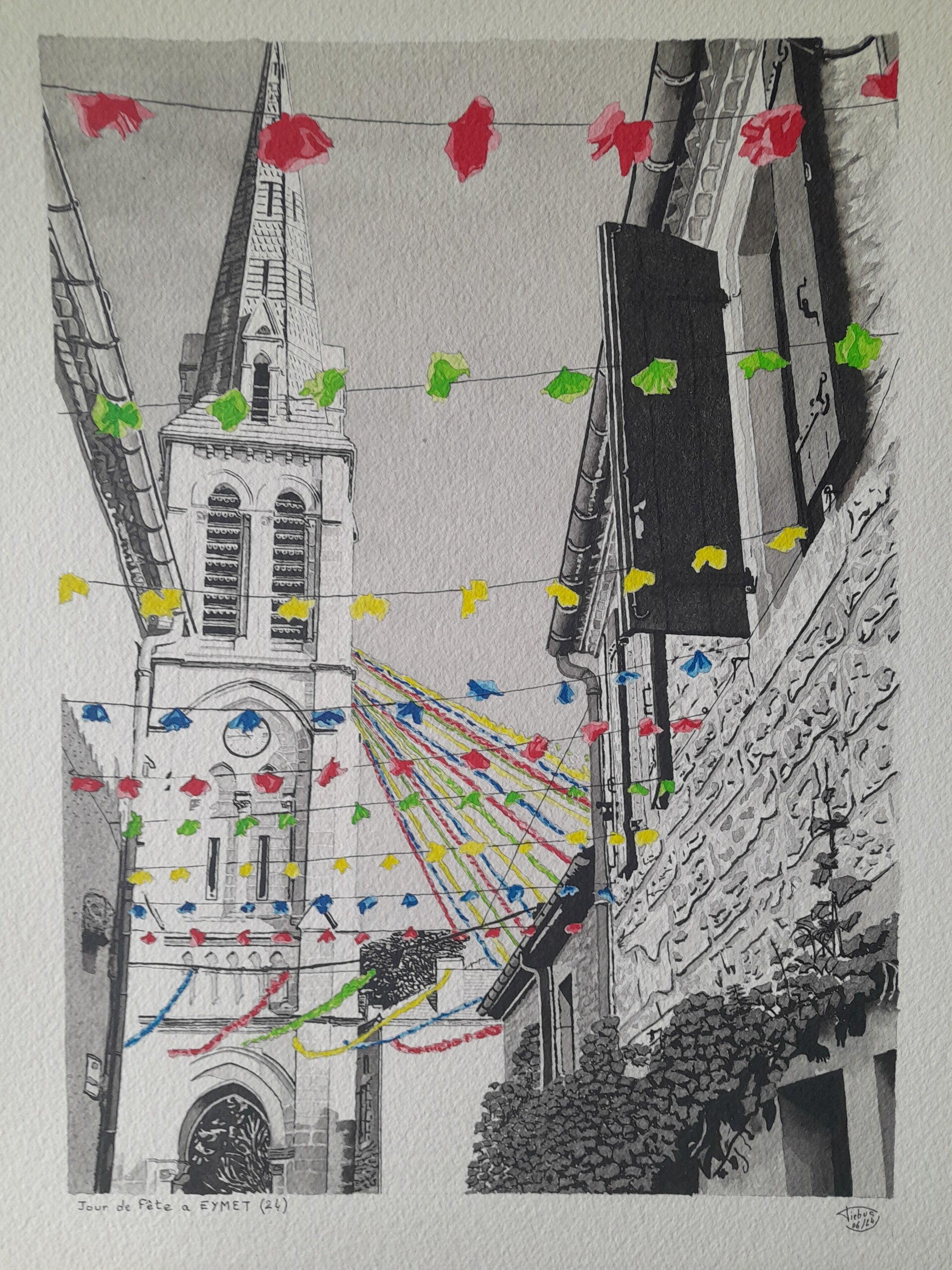 JOUR DE FETE A EYMET.