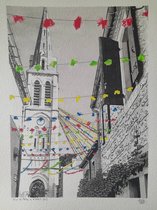 JOUR DE FETE A EYMET.