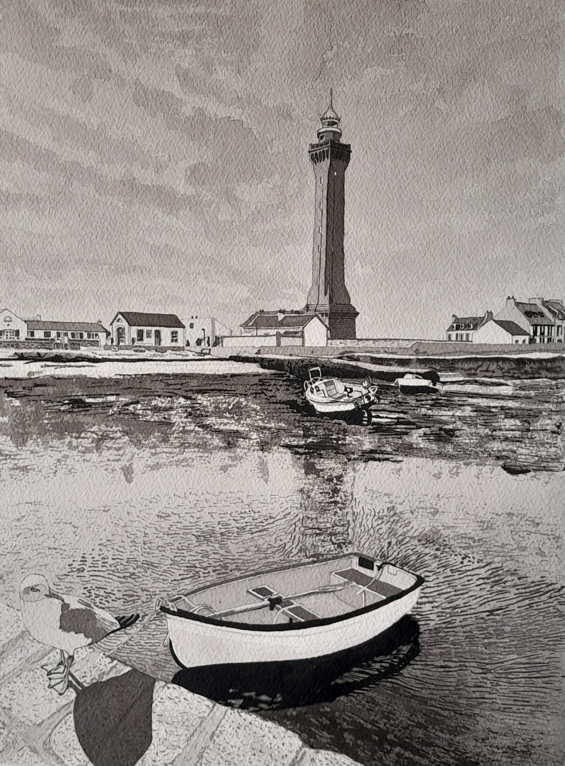 LE PHARE D'ECKMÜHL - PENMARCH.