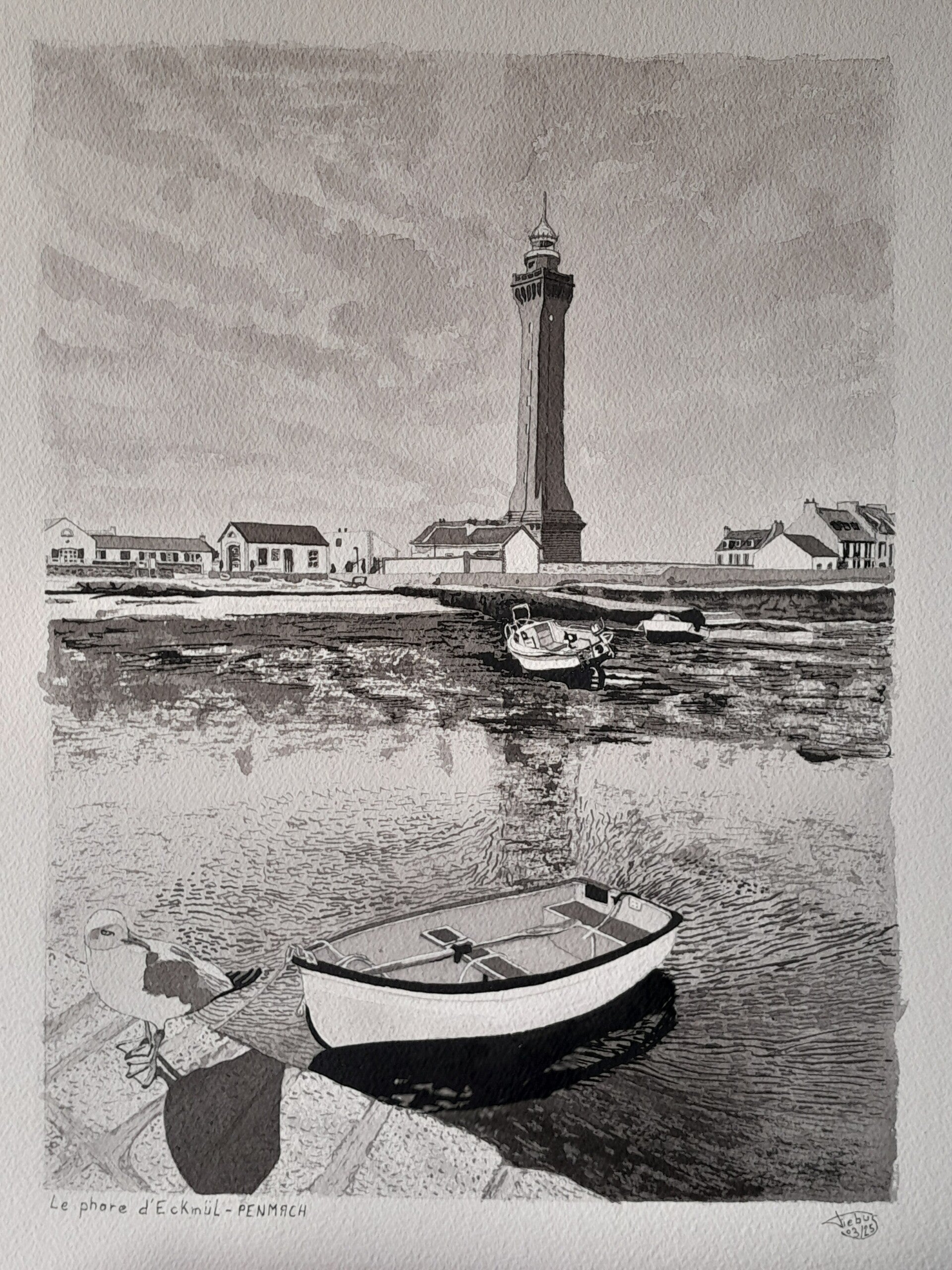 LE PHARE D'ECKMÜHL - PENMARCH.