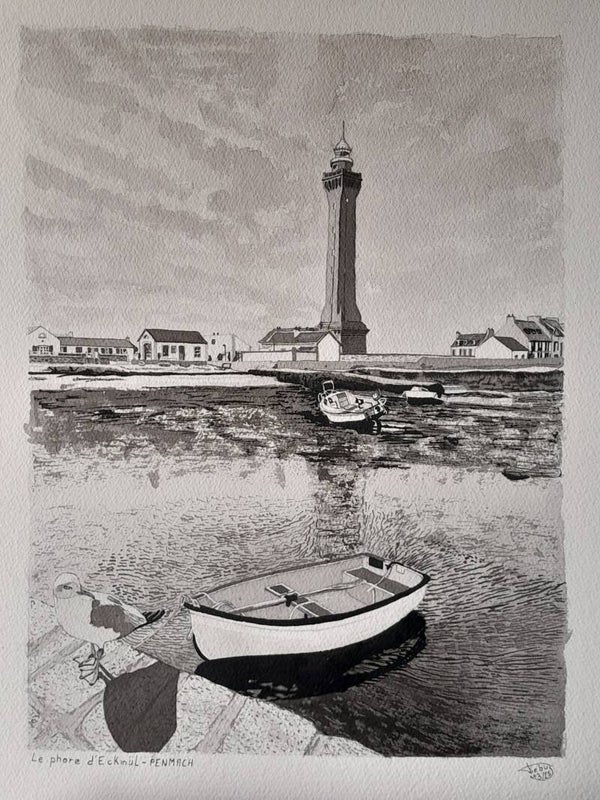 LE PHARE D'ECKMÜHL - PENMARCH.