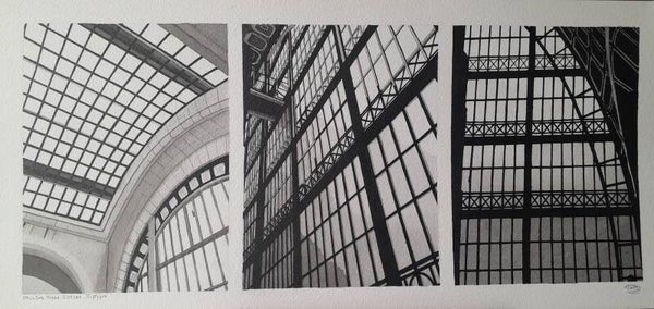 STRUCTURE METALLIQUE MUSEE D'ORSAY - TRIPTYQUE.