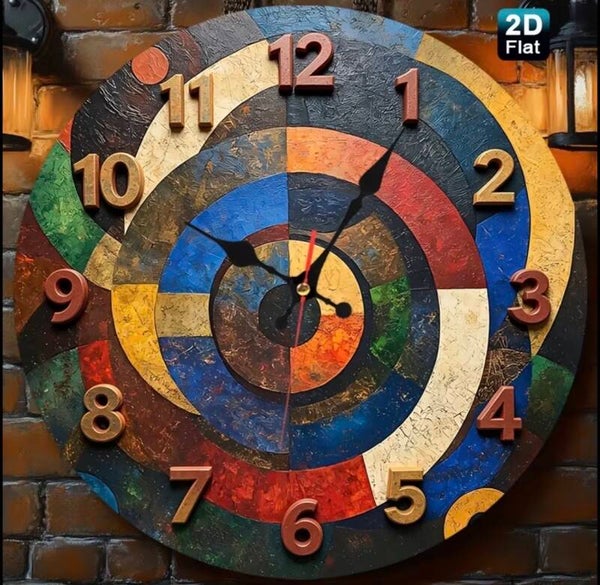 Modern Minimalist Wall Clock
