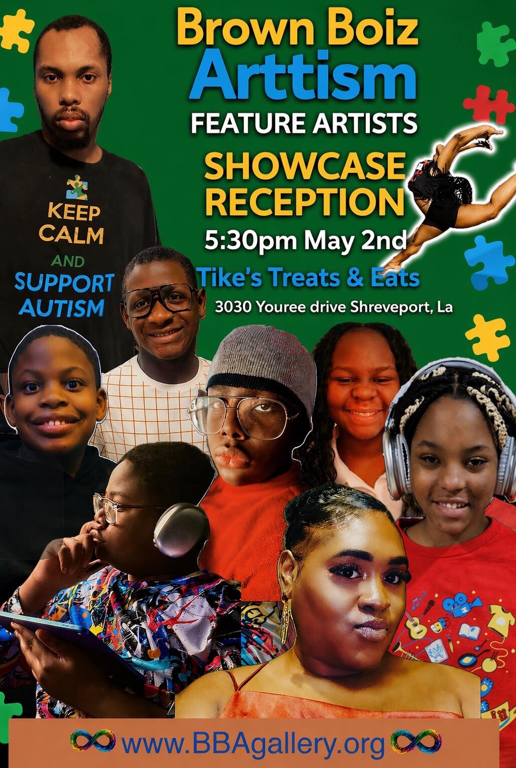Event visual for the April 2026 showcase
