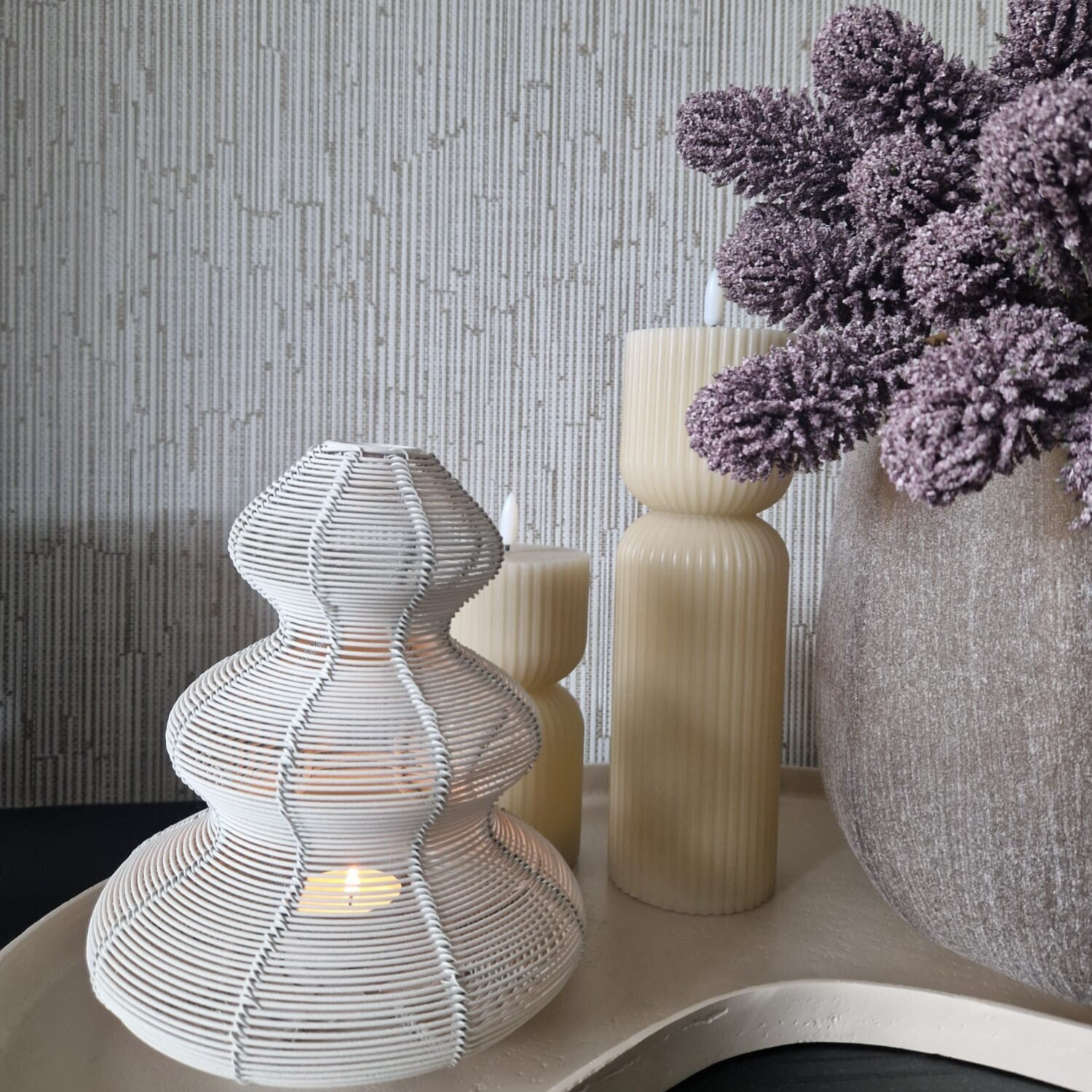 Waxinelichthouder 'Christmas tree'