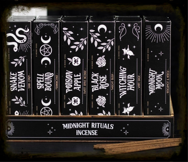 Midnight ritual incense sticks (pack of 15)