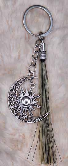 Porte clé luna Argenté