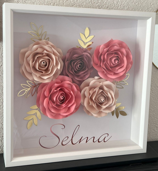 Cadre Douceur Florale - Edition spéciale cadre haute qualité