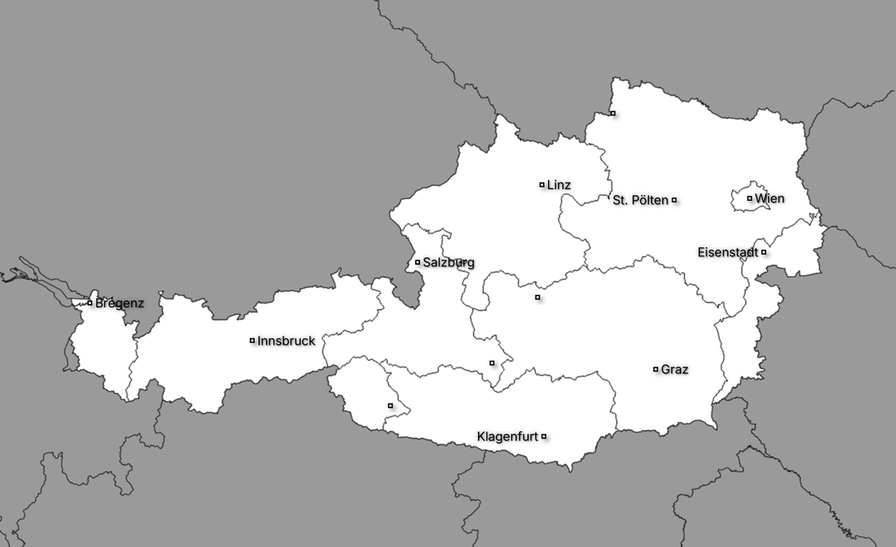 Wetterkarte Österreich