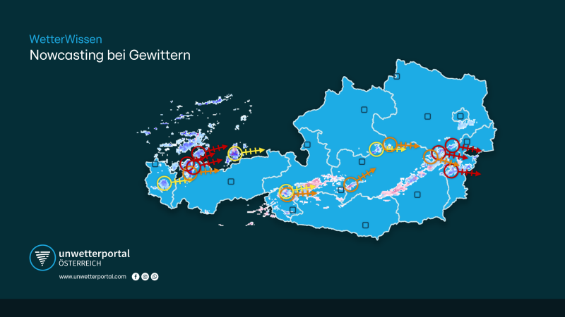 Nowcasting bei Gewittern | UnwetterPortal Österreich