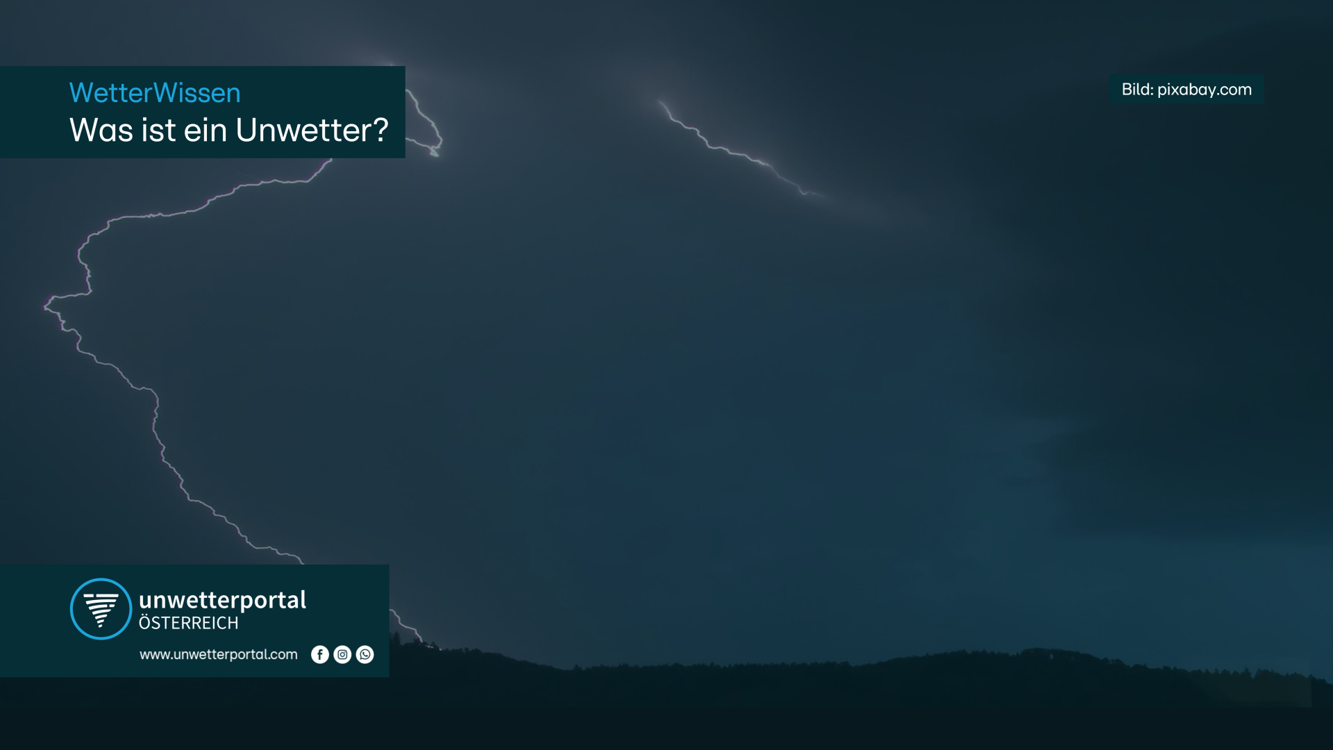 Was ist ein Unwetter? | UnwetterPortal Österreich