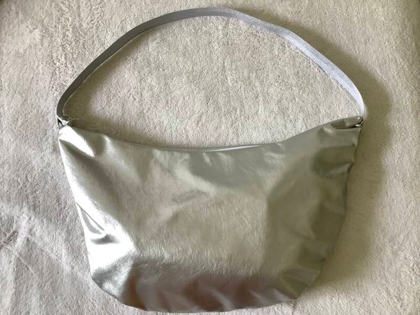Sac « Demi lune Sky argent »