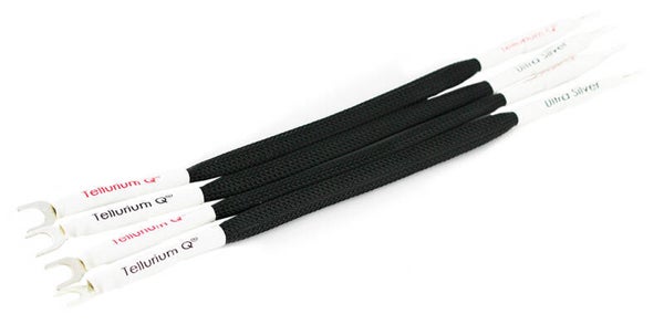 Tellurium Ultra Silver II  Jumpers – Stereo set