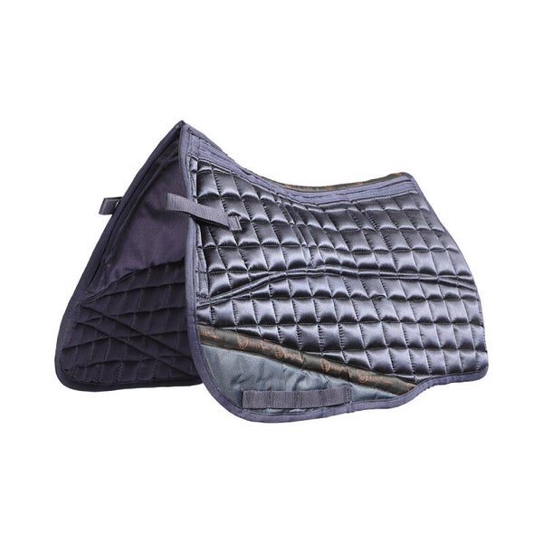 EDIX uni GP 8-pocket cotton saddle pad steelblue