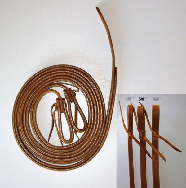 Split Reins Westernzügel- US Leder  5/8"