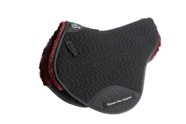 Pur Sang Satteldecke Comfort 1/2-Fell ENDU bordeaux