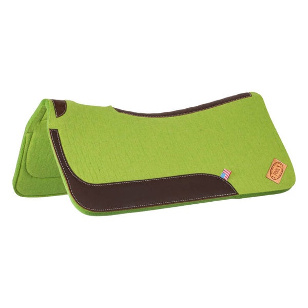 Pool´s Westernpad - Filzpad- green