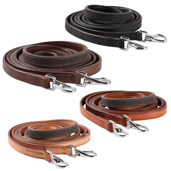 EDIX leather antislip reins
