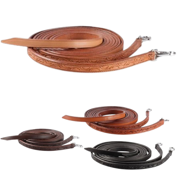 EDIX splitted leather reins