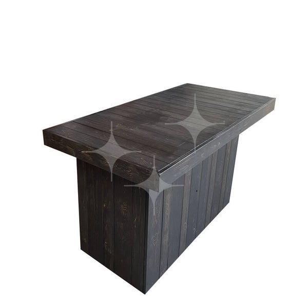 100% Natural Dark buffet 160x80 | Icelandic