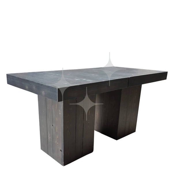 100% Natural Dark zit-/dinertafel 160x80 | Icelandic