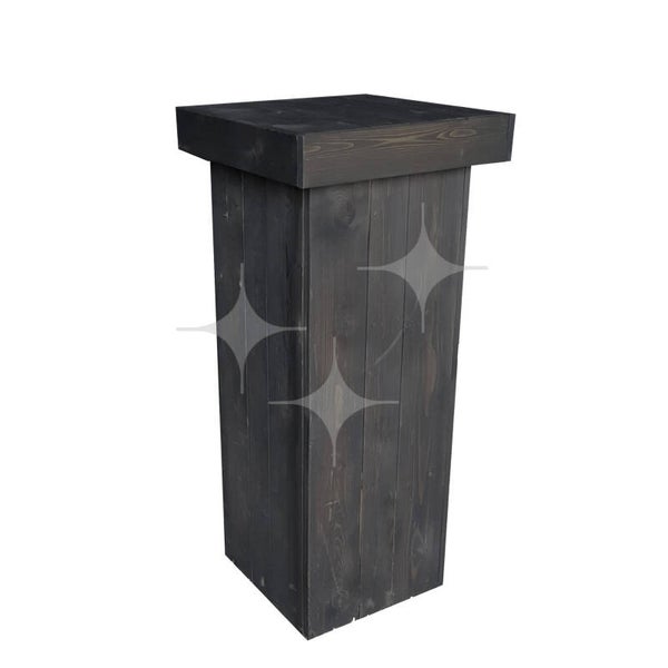 100% Natural Dark sokkel H 90/111 cm