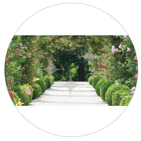 FotoDecorDoek 703 8x4 Engelse Tuin