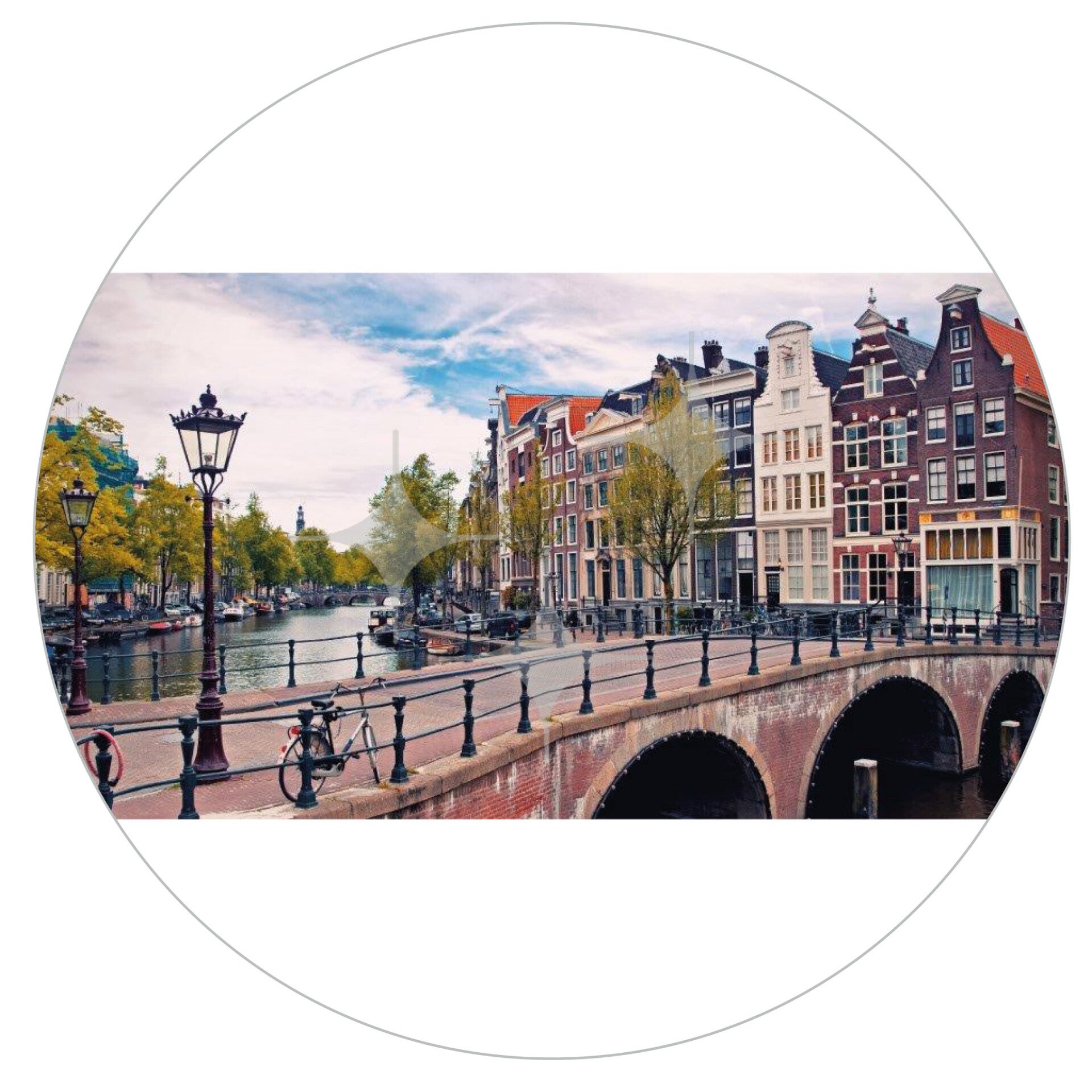 FotoDecorDoek 604 8x4 Brug A'dam 1