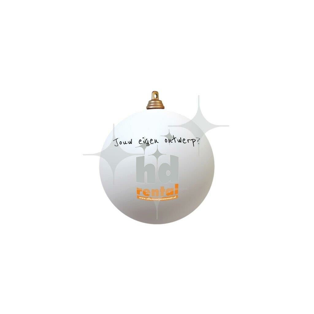 Kerstballen met jouw logo (Prijs op aanvraag)
