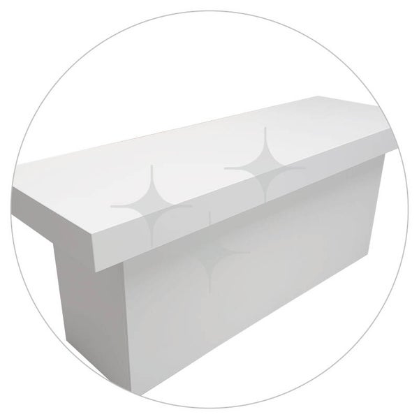 BlockxWhite buffet 240x80