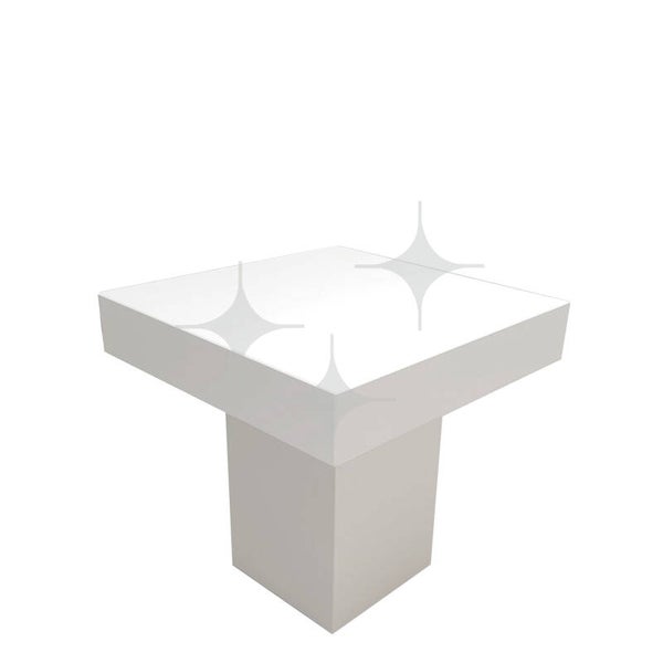 BlockxWhite zit-/dinertafel 80x80