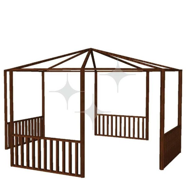 Kiosk | Pergola | Trouwprieel zonder voile