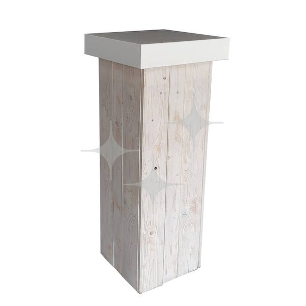 Natural White sokkel H 120 cm