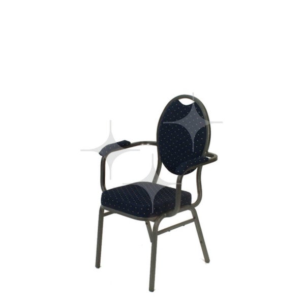 Stackchair met armleuning