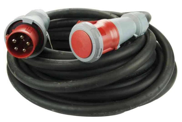 125A 400v Verlengkabel 25 mtr