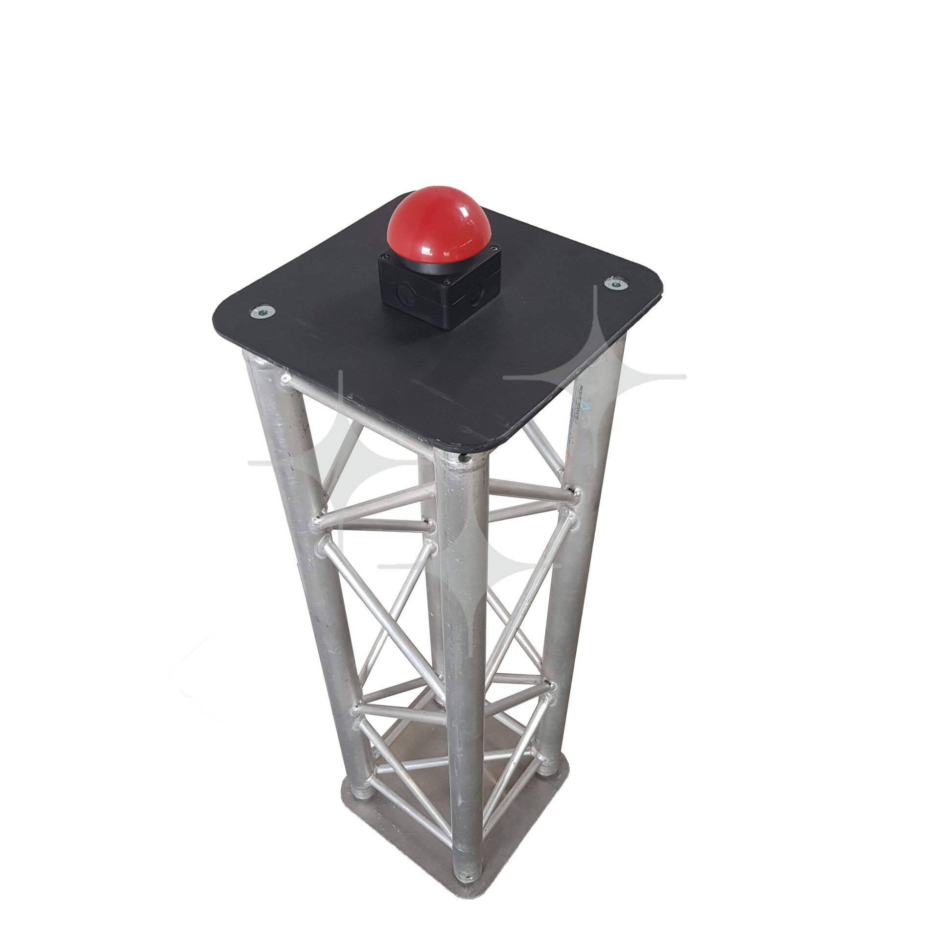 Drukknop op zuil (werkend)